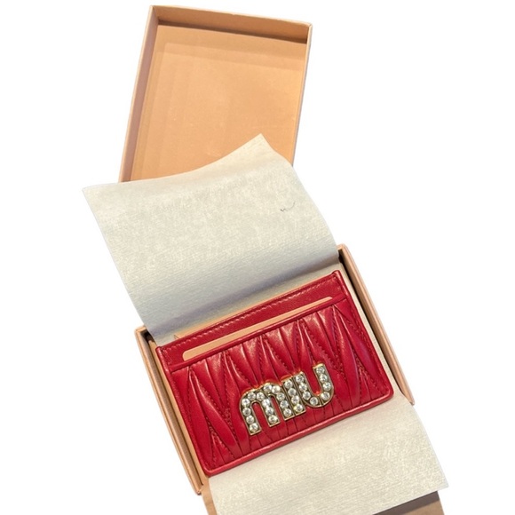 NIB Miu Miu Card Case - Picture 3 of 6